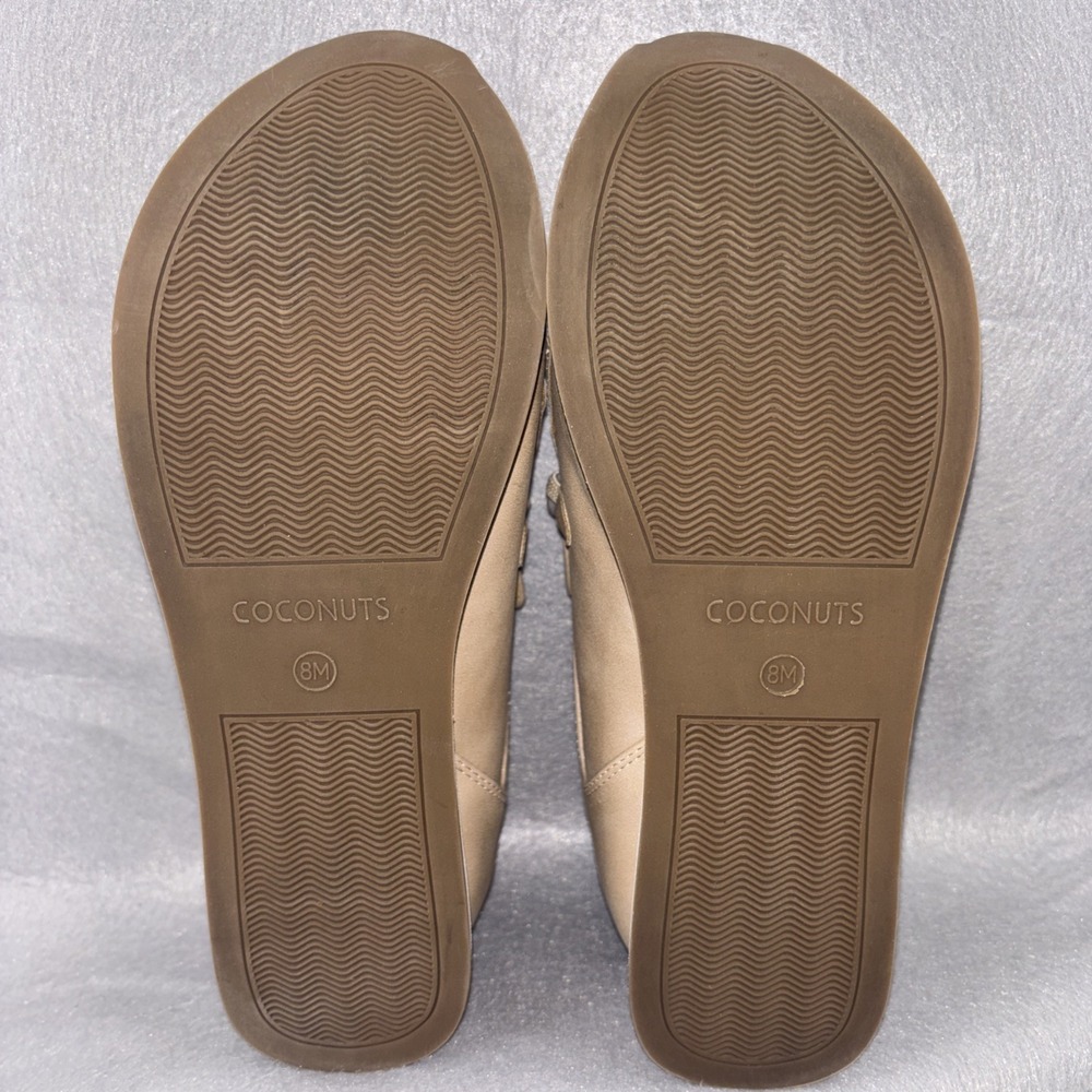 COCONUTS by Matisse Bess Platform Loafers Brown Chainlink Fringe Women's Size 8M - Picture 10 of 16